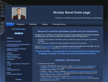 Tablet Screenshot of nicolas.navet.eu